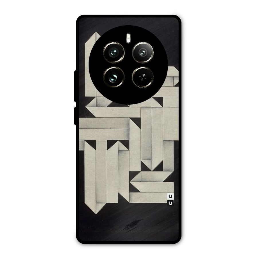 Ancient Rugged Metal Back Case for Realme 12 Pro