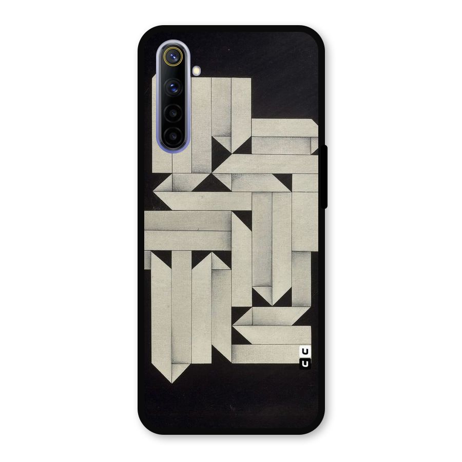 Ancient Rugged Metal Back Case for Realme 6i