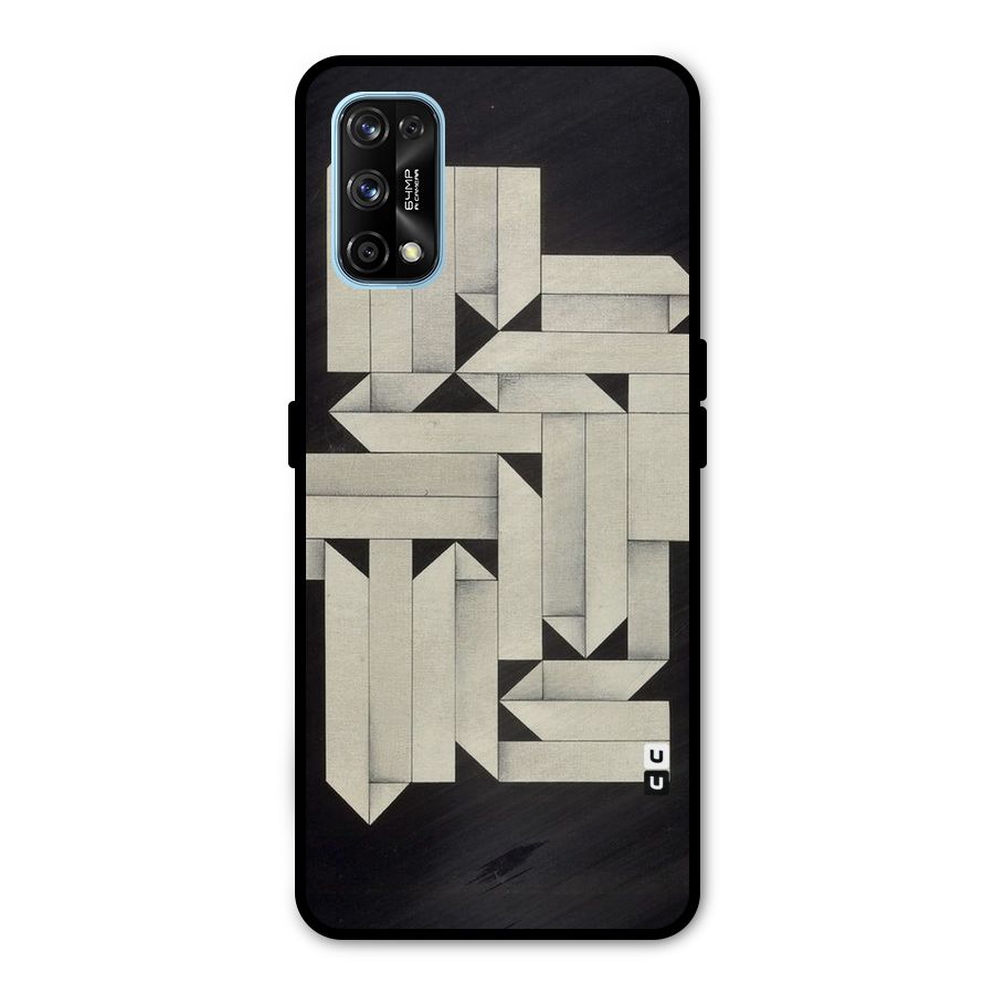 Ancient Rugged Metal Back Case for Realme 7 Pro