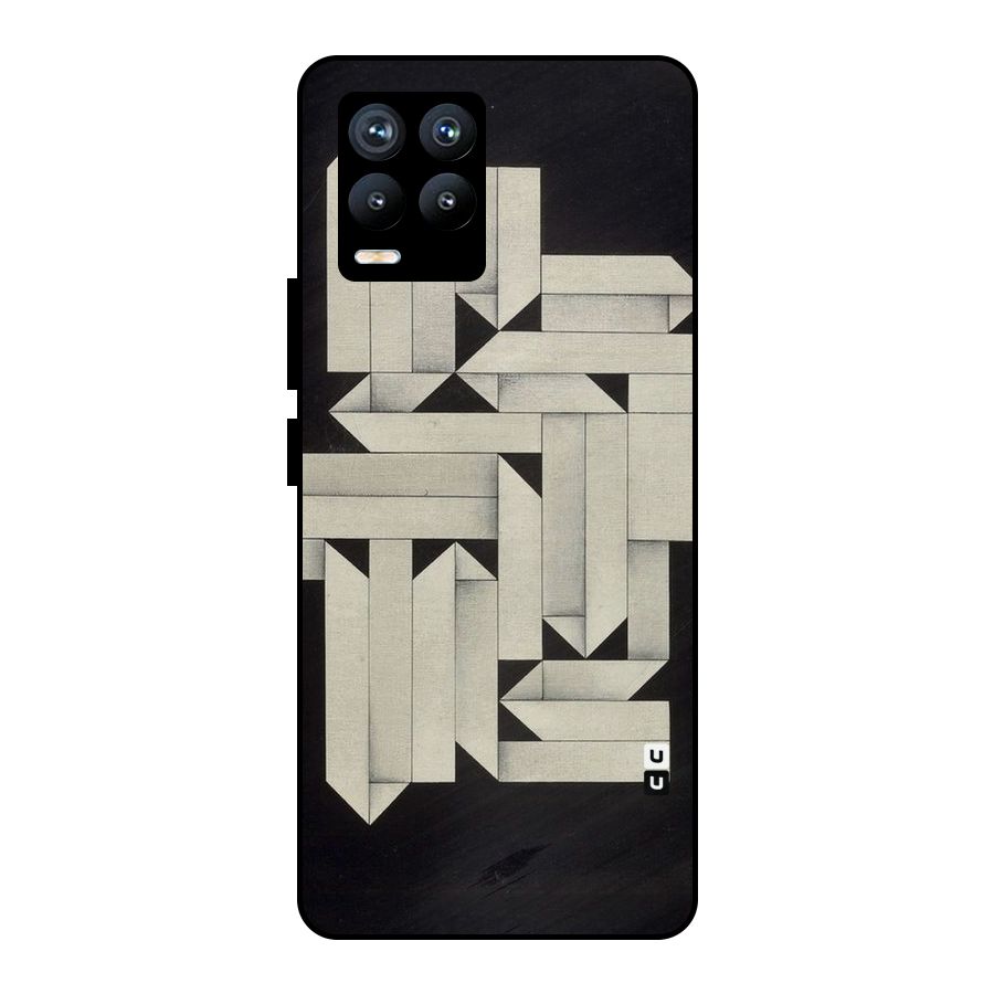 Ancient Rugged Metal Back Case for Realme 8 Pro