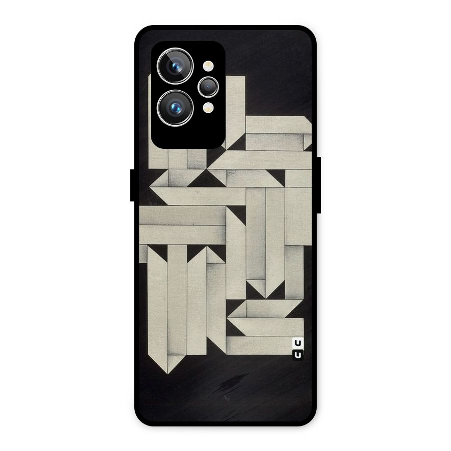 Ancient Rugged Metal Back Case for Realme GT2 Pro