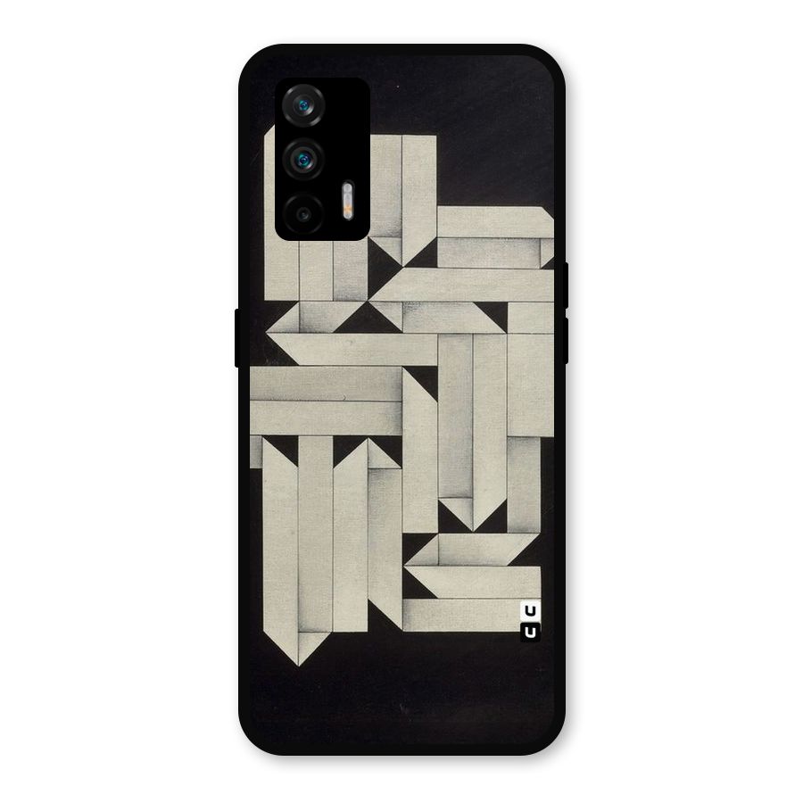 Ancient Rugged Metal Back Case for Realme GT 5G