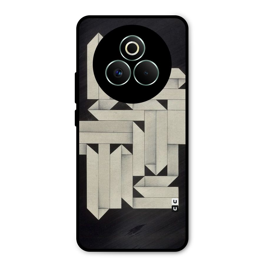 Ancient Rugged Metal Back Case for Realme P3 Pro