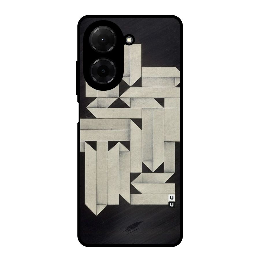 Ancient Rugged Metal Back Case for Redmi A5 4G