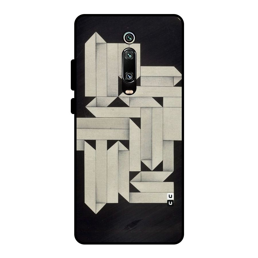 Ancient Rugged Metal Back Case for Redmi K20 Pro