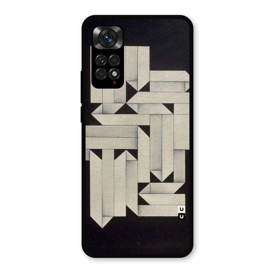 Ancient Rugged Metal Back Case for Redmi Note 11