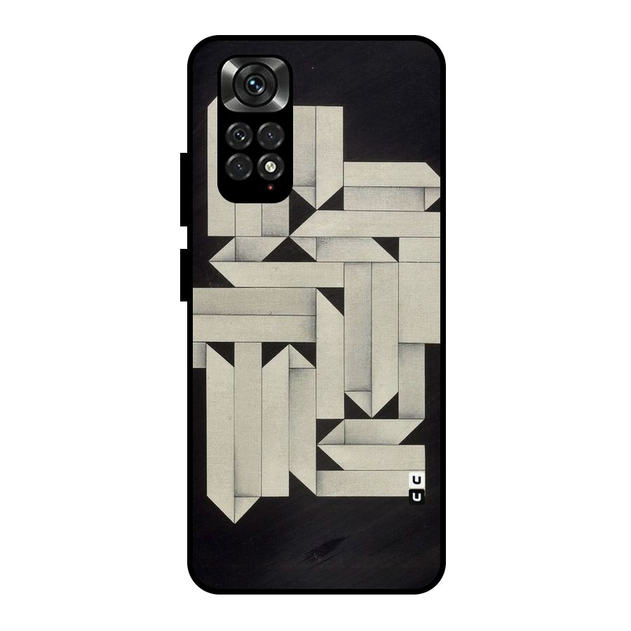 Ancient Rugged Metal Back Case for Redmi Note 11 Pro