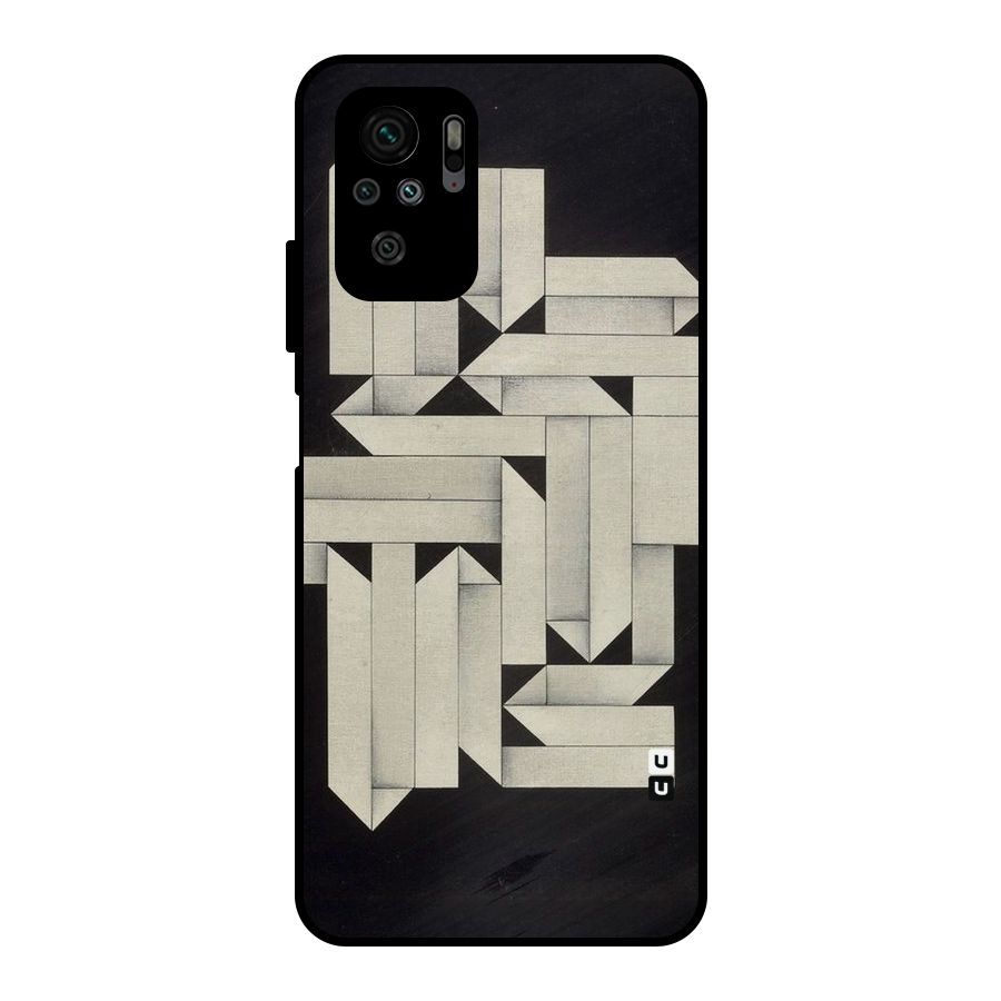 Ancient Rugged Metal Back Case for Redmi Note 11 SE