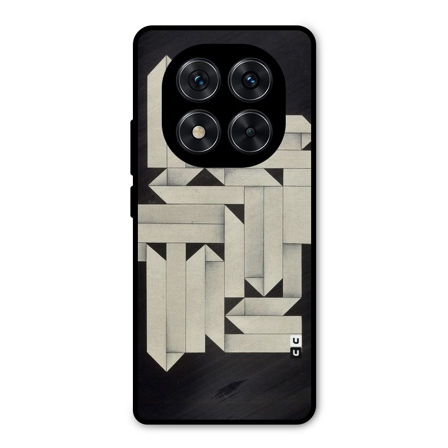 Ancient Rugged Metal Back Case for Redmi Note 14 Pro 5G