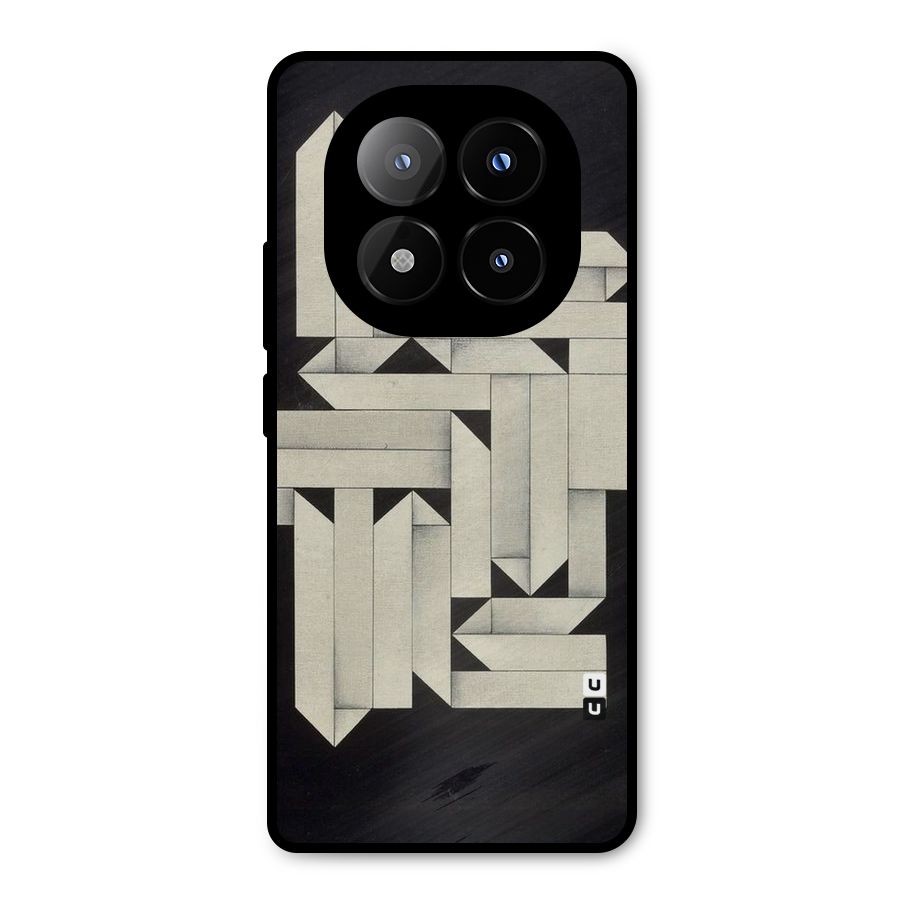 Ancient Rugged Metal Back Case for Redmi Note 14 Pro Plus 5G