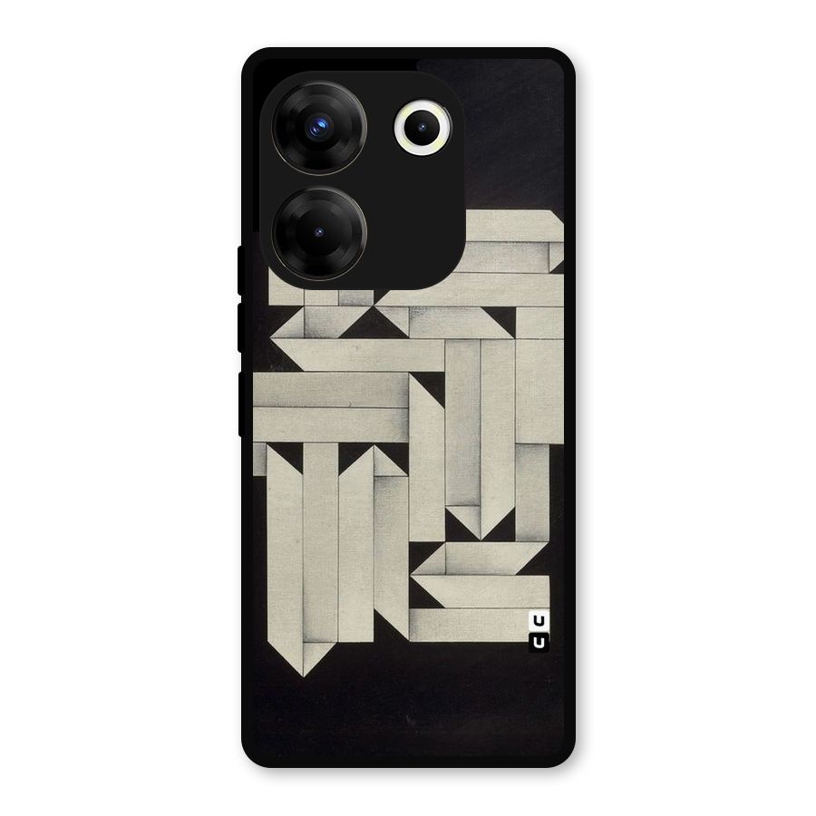 Ancient Rugged Metal Back Case for Tecno Camon 20