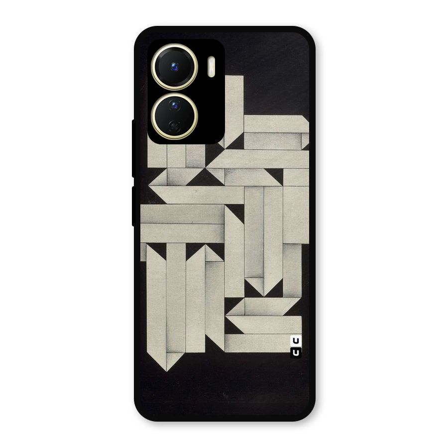 Ancient Rugged Metal Back Case for Vivo T2x