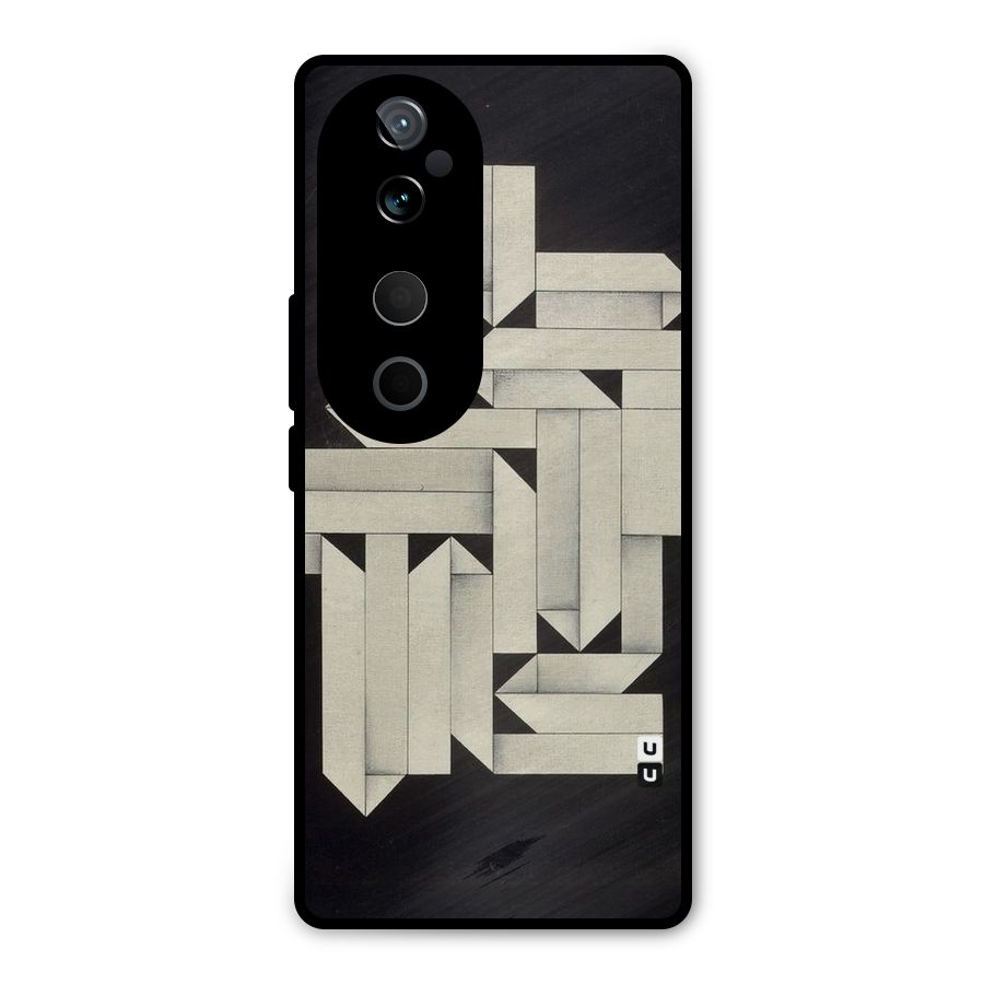 Ancient Rugged Metal Back Case for Vivo T3 Ultra