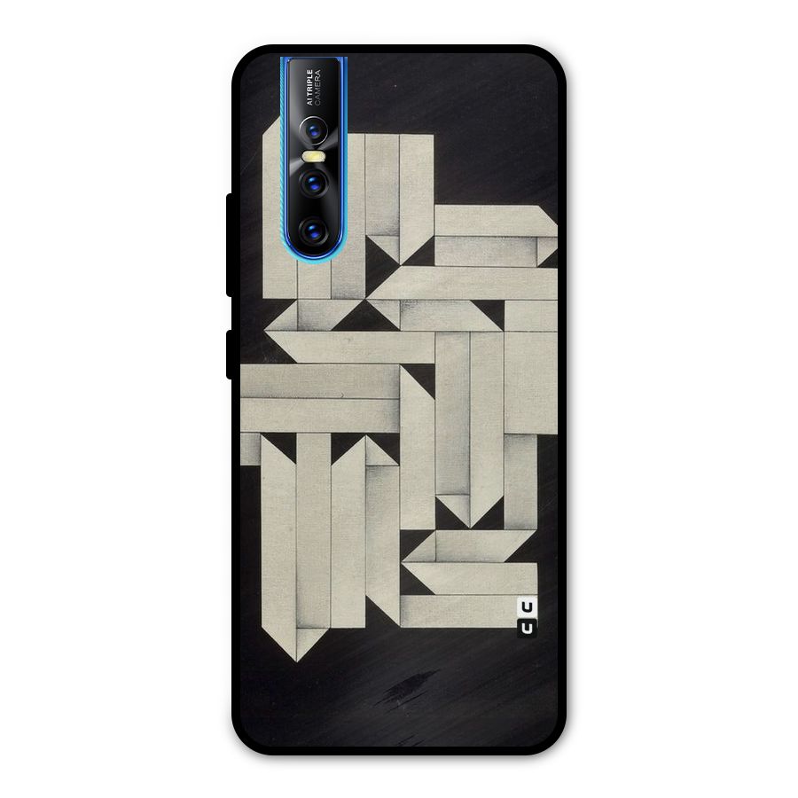 Ancient Rugged Metal Back Case for Vivo V15 Pro