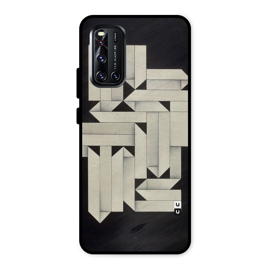 Ancient Rugged Metal Back Case for Vivo V19