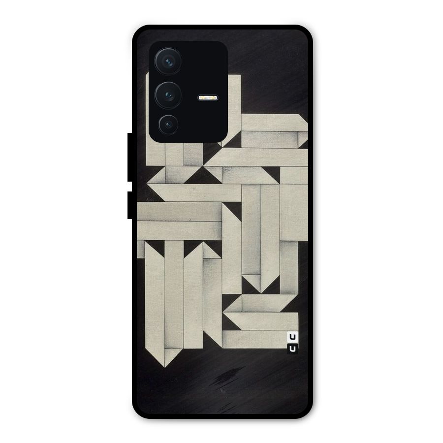 Ancient Rugged Metal Back Case for Vivo V23 Pro
