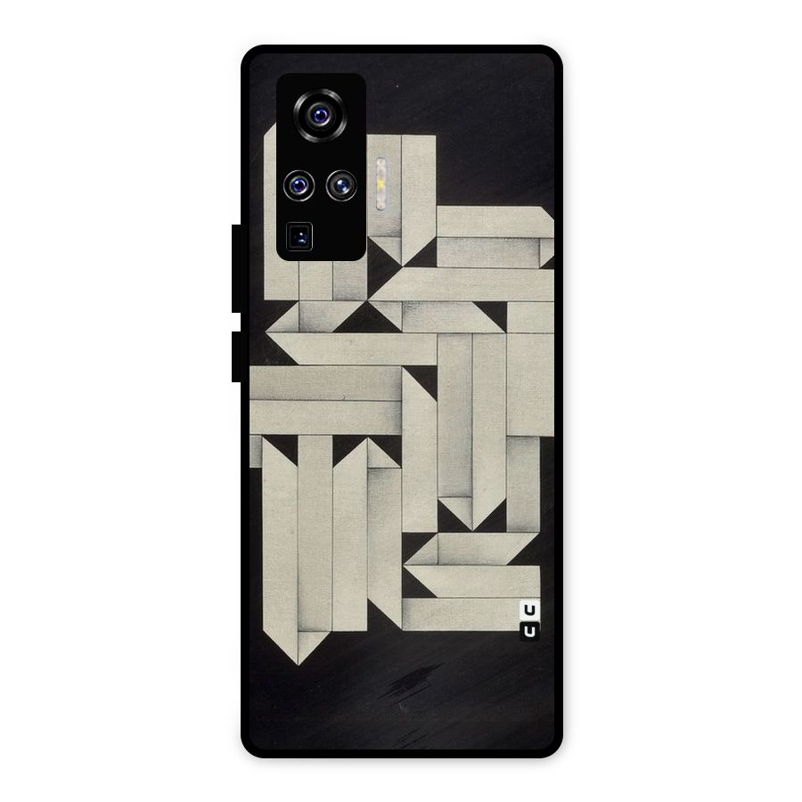 Ancient Rugged Metal Back Case for Vivo X50 Pro
