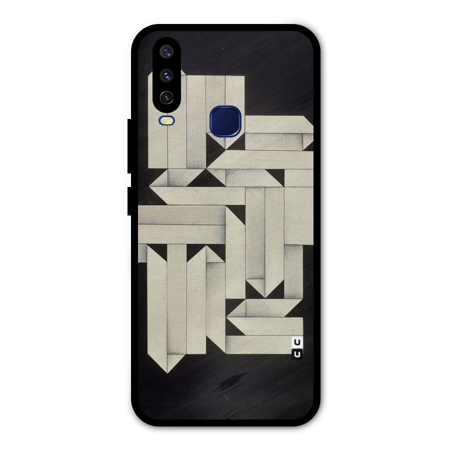 Ancient Rugged Metal Back Case for Vivo Y12