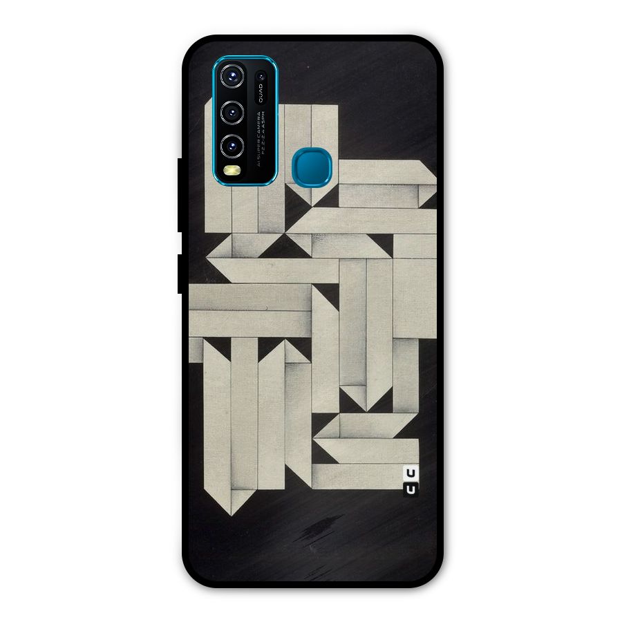 Ancient Rugged Metal Back Case for Vivo Y30