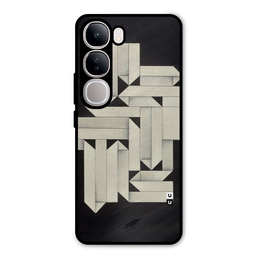 Ancient Rugged Metal Back Case for Vivo Y300