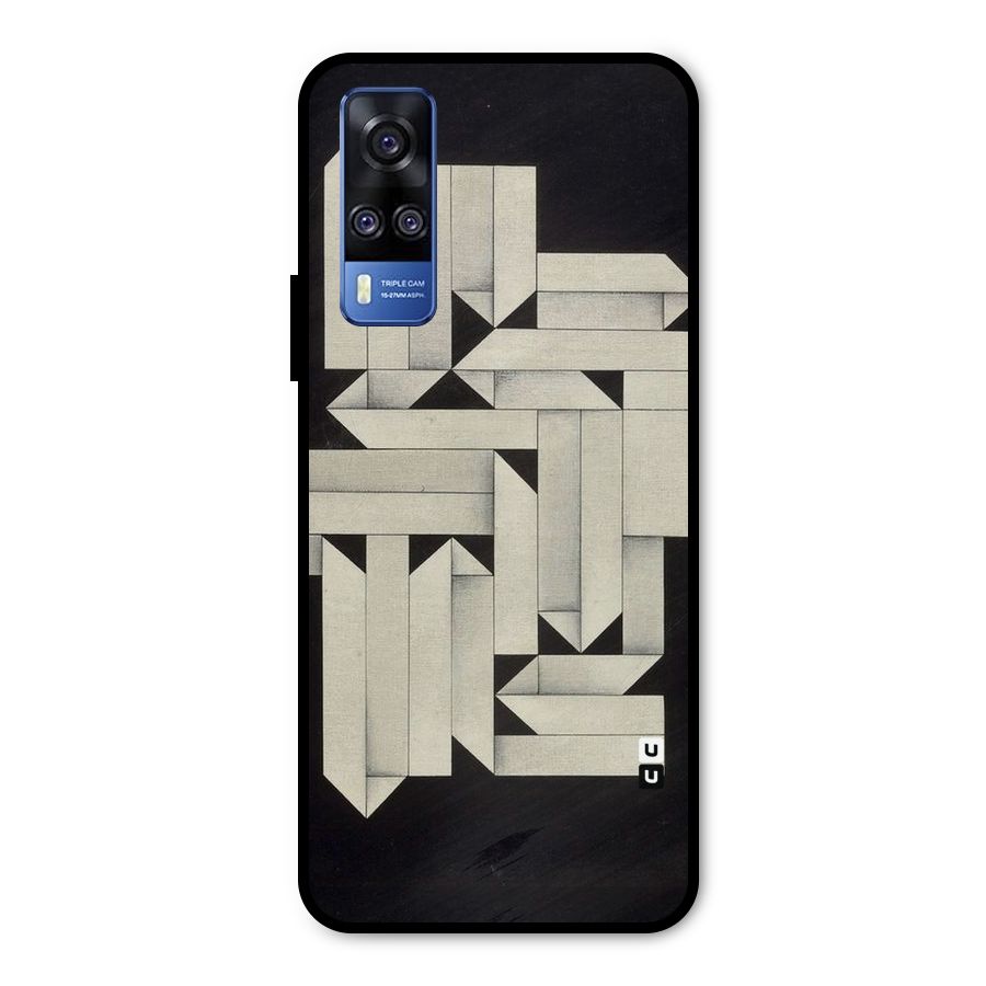 Ancient Rugged Metal Back Case for Vivo Y31