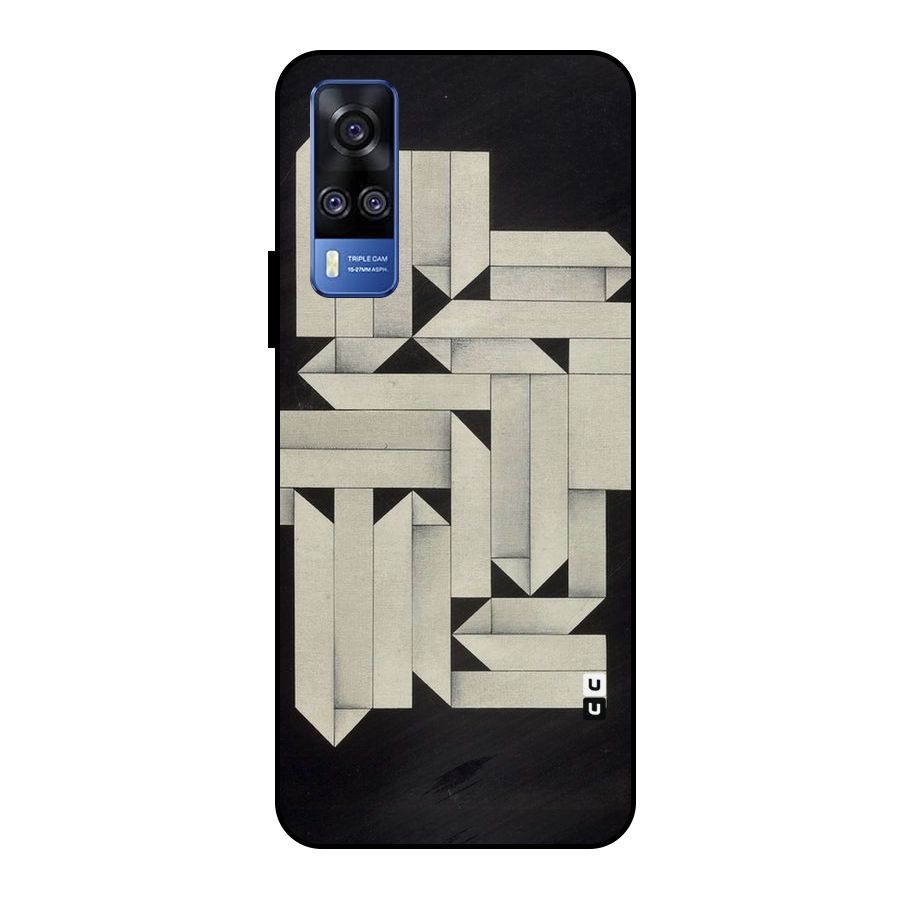 Ancient Rugged Metal Back Case for Vivo Y51