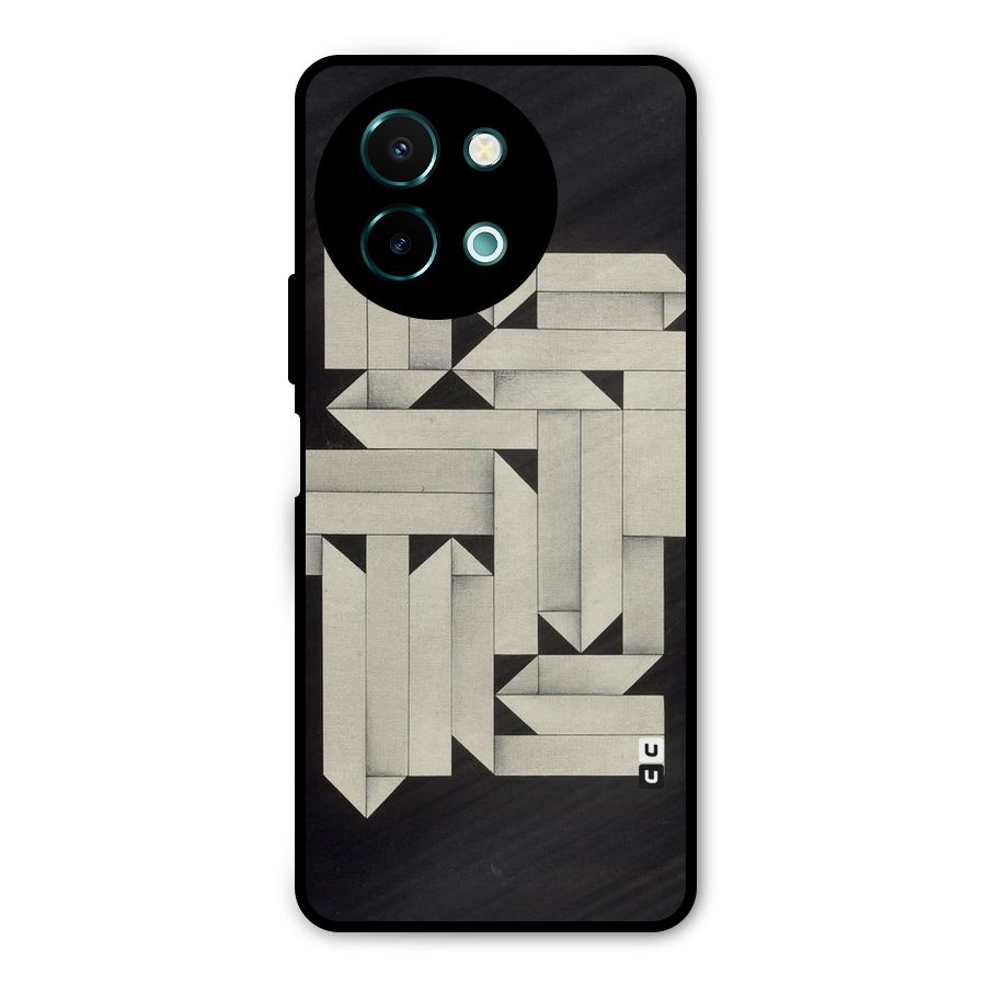 Ancient Rugged Metal Back Case for Vivo Y58
