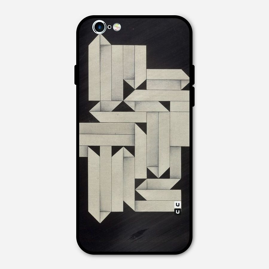 Ancient Rugged Metal Back Case for iPhone 6 6s