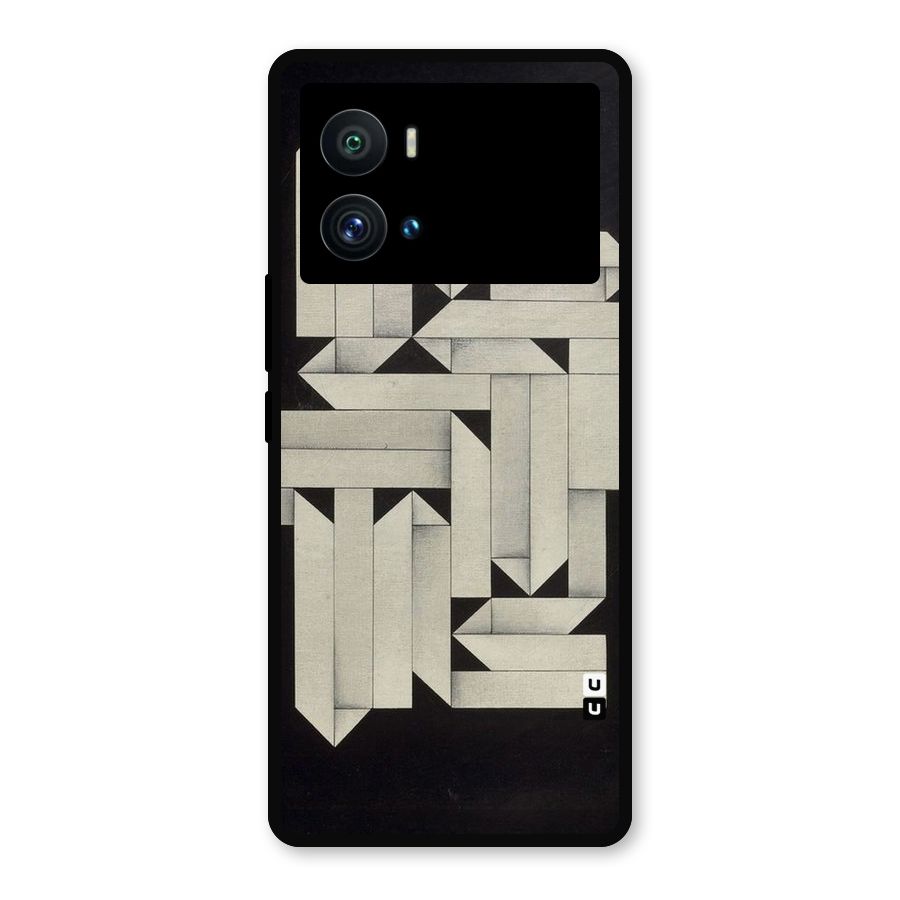 Ancient Rugged Metal Back Case for iQOO 9 Pro
