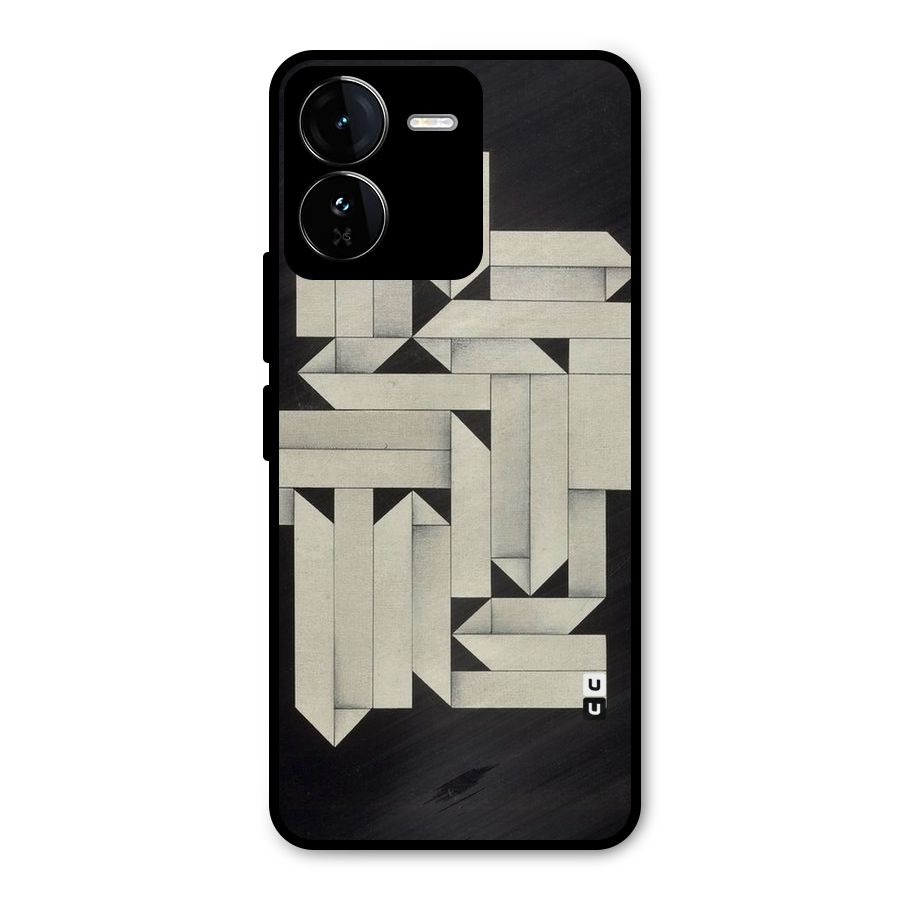 Ancient Rugged Metal Back Case for iQOO Z9