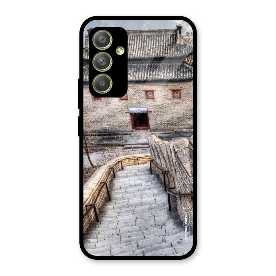 Ancient Strairs Glass Back Case for Galaxy A54