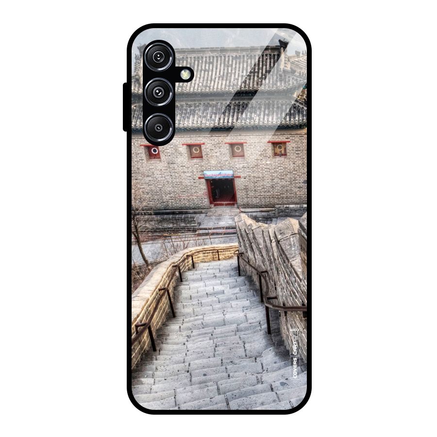 Ancient Strairs Glass Back Case for Galaxy M34 5G