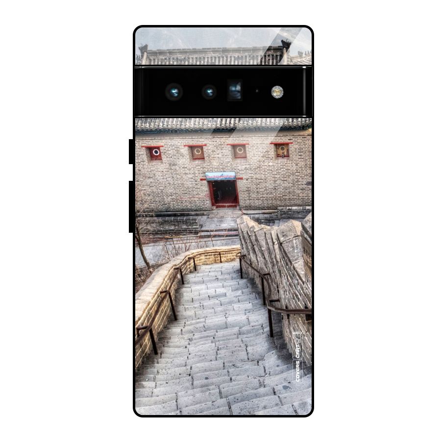 Ancient Strairs Glass Back Case for Google Pixel 6 Pro