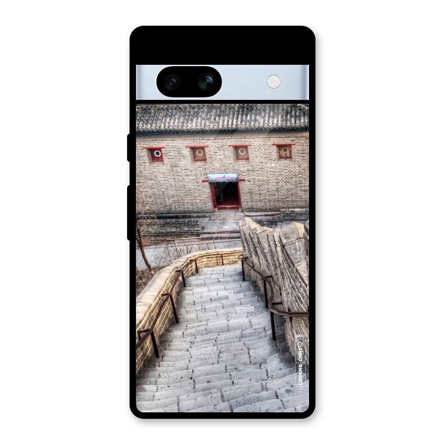 Ancient Strairs Glass Back Case for Google Pixel 7a