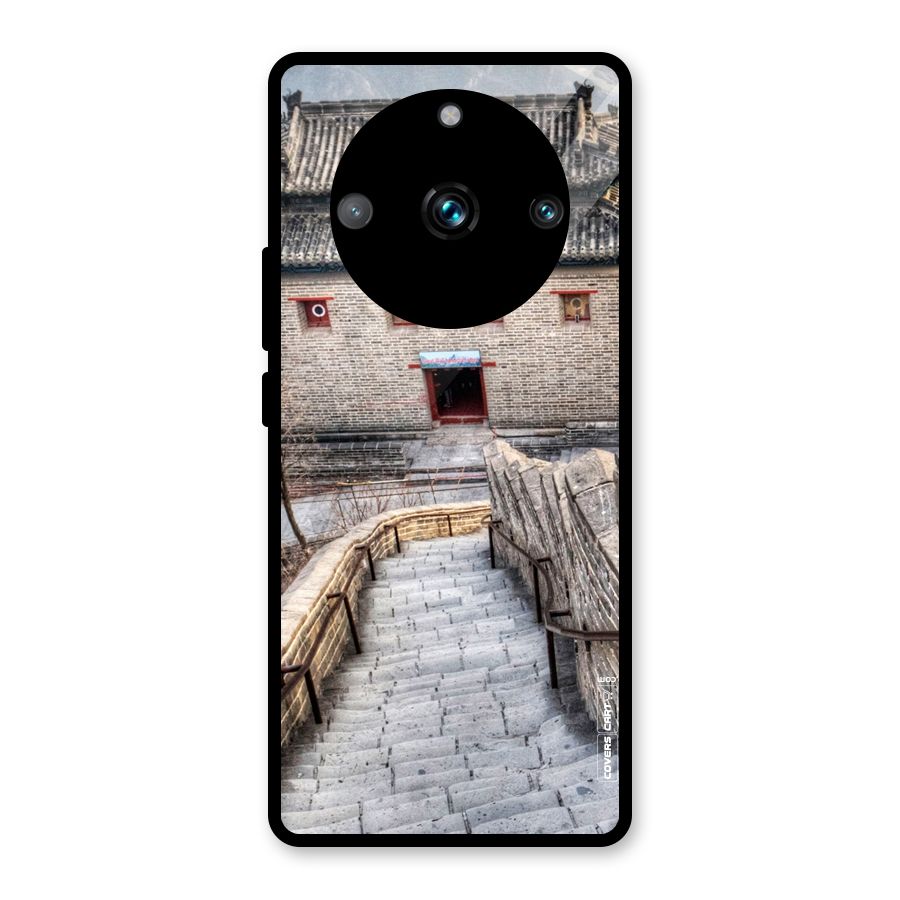 Ancient Strairs Glass Back Case for Realme Narzo 60 Pro