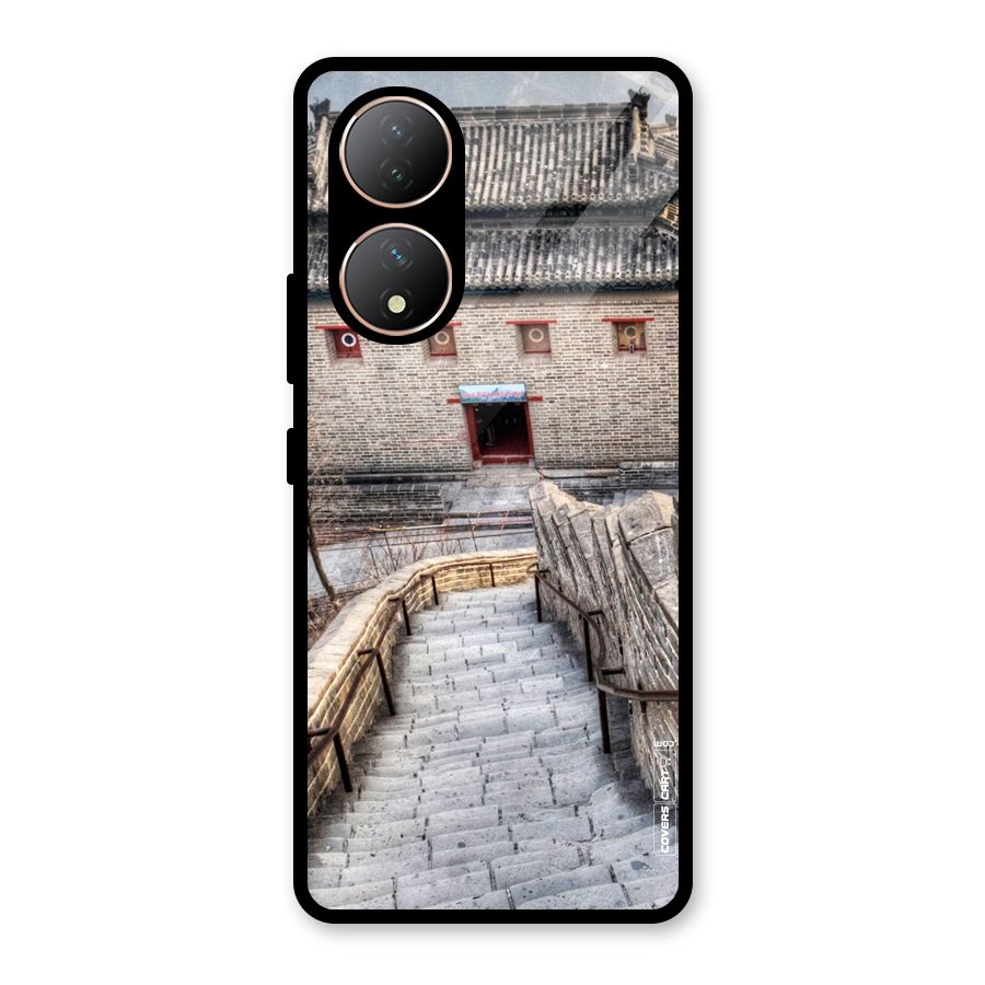 Ancient Strairs Glass Back Case for Vivo Y100A