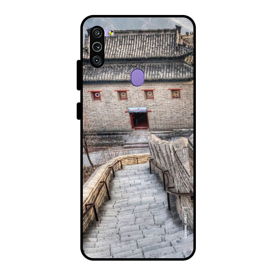 Ancient Strairs Metal Back Case for Galaxy M11