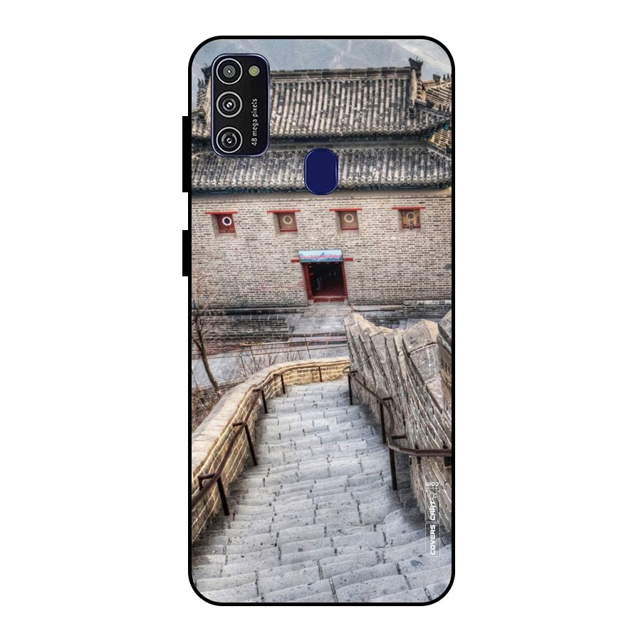 Ancient Strairs Metal Back Case for Galaxy M30s