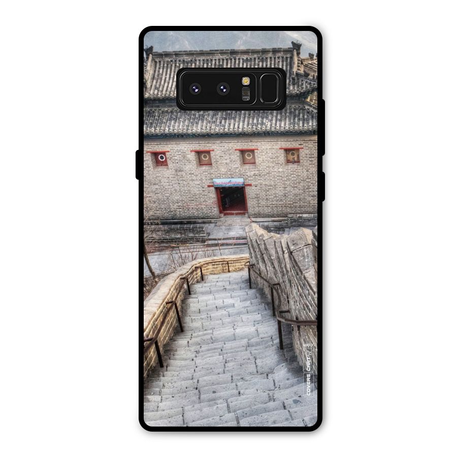 Ancient Strairs Metal Back Case for Galaxy Note 8