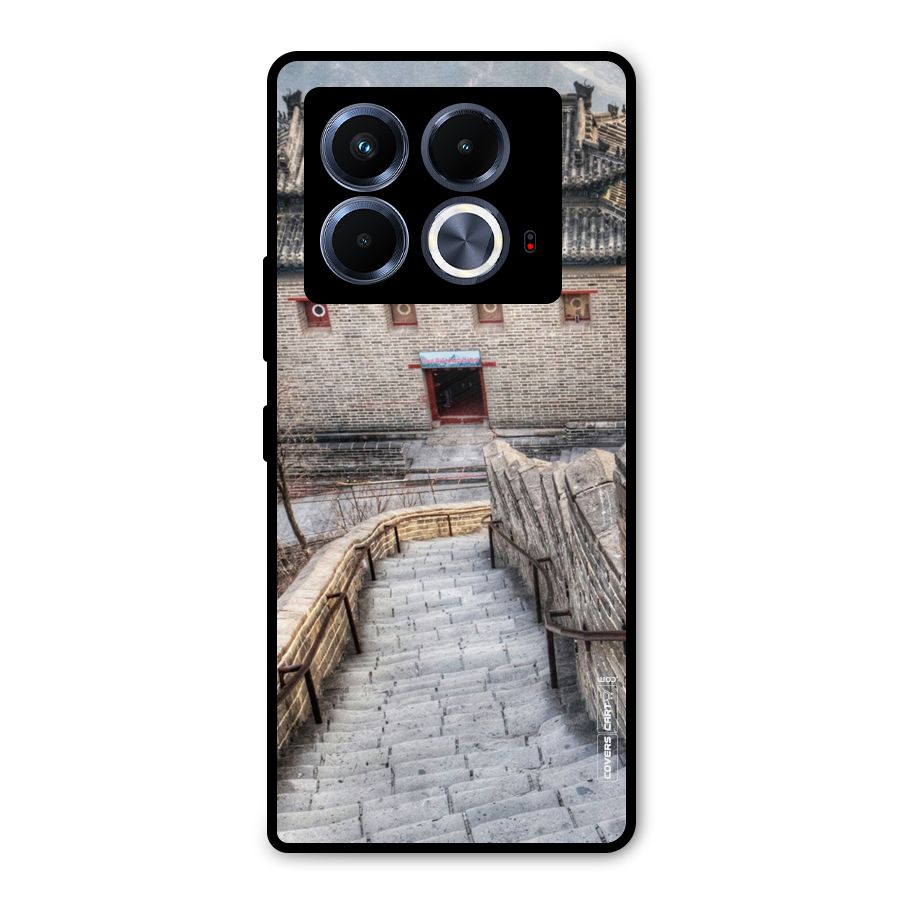 Ancient Strairs Metal Back Case for Infinix Note 40 5G