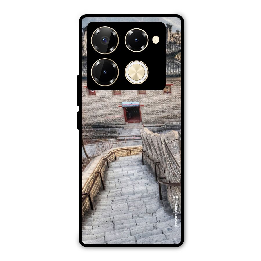 Ancient Strairs Metal Back Case for Infinix Note 40 Pro Plus