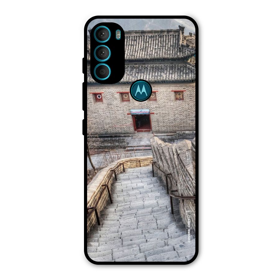 Ancient Strairs Metal Back Case for Moto G71 5G