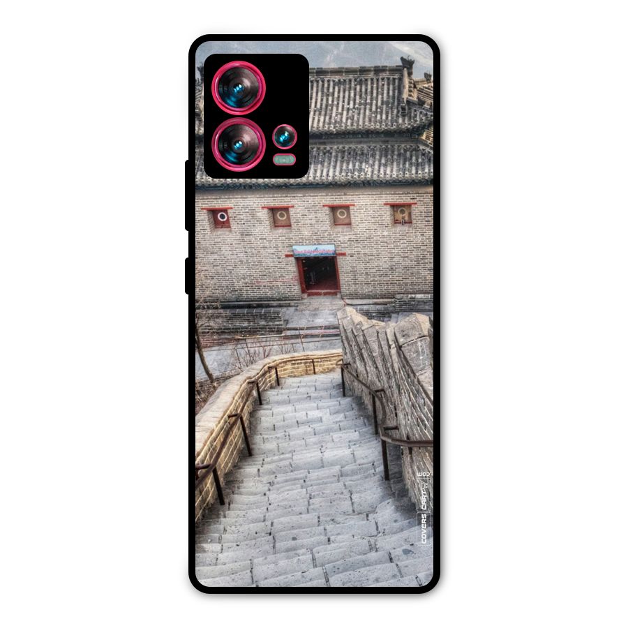 Ancient Strairs Metal Back Case for Motorola Edge 30 Fusion