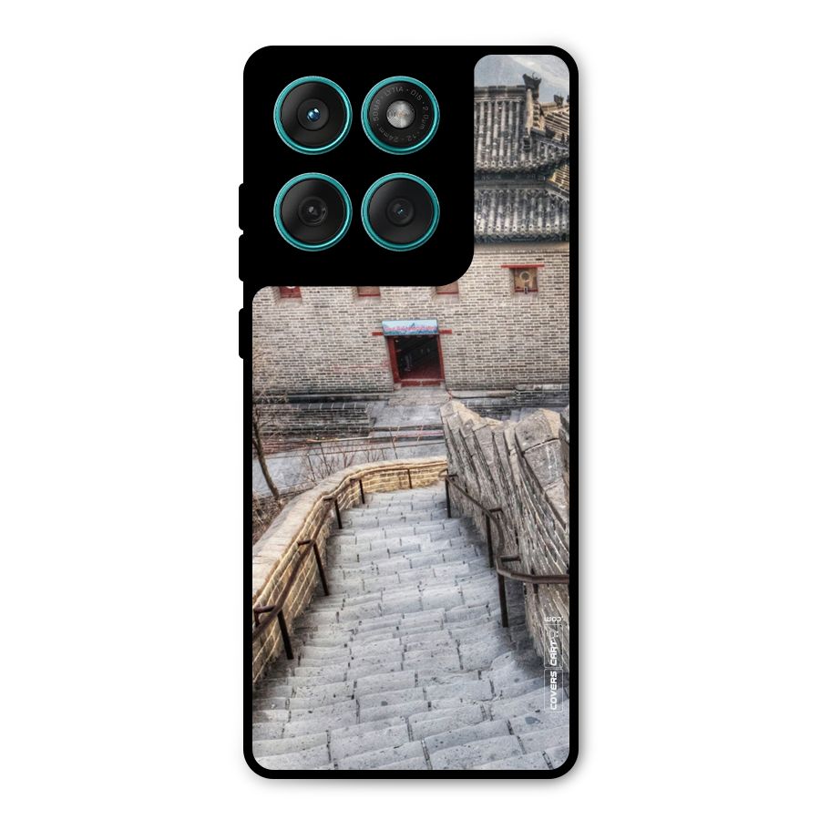Ancient Strairs Metal Back Case for Motorola Edge 60