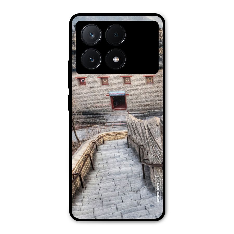 Ancient Strairs Metal Back Case for Poco X6 Pro