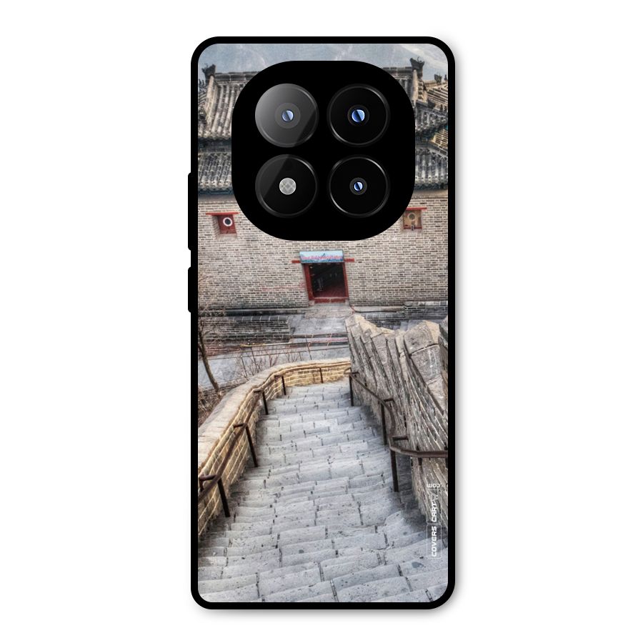 Ancient Strairs Metal Back Case for Redmi Note 14 Pro Plus 5G