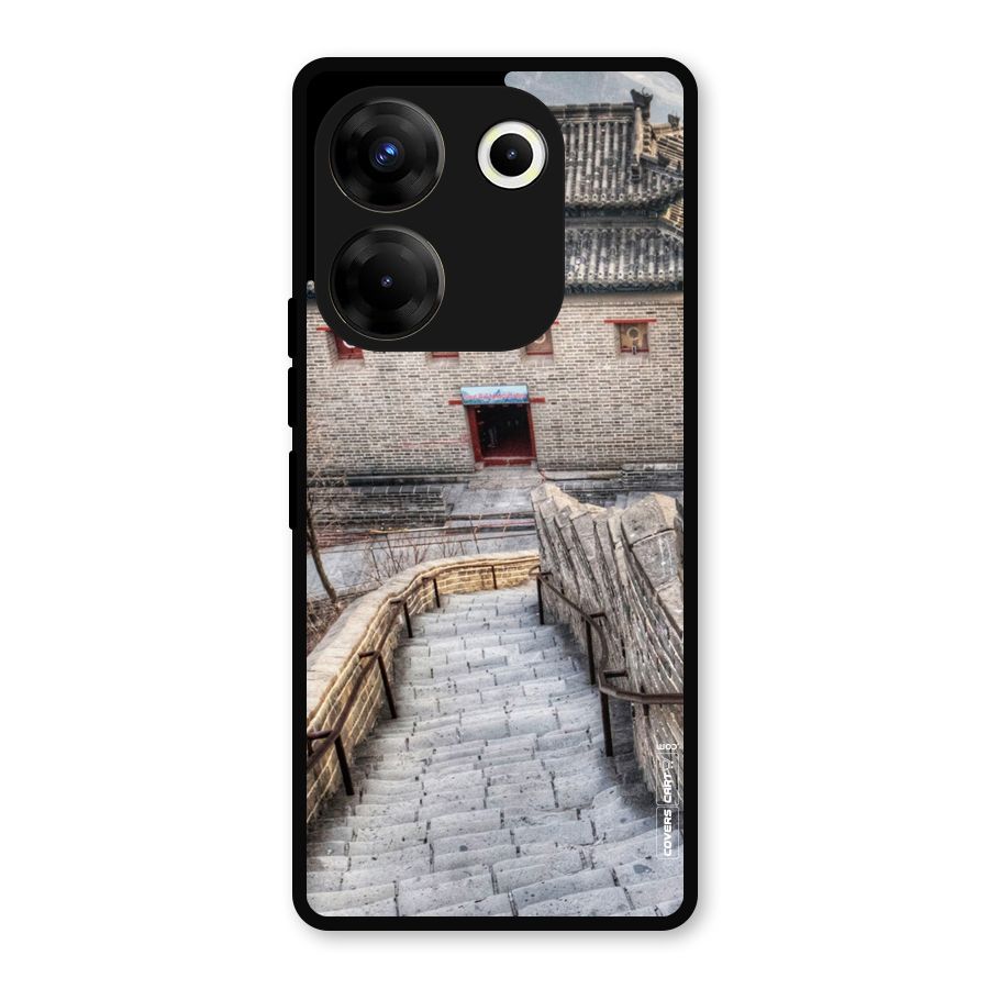 Ancient Strairs Metal Back Case for Tecno Camon 20