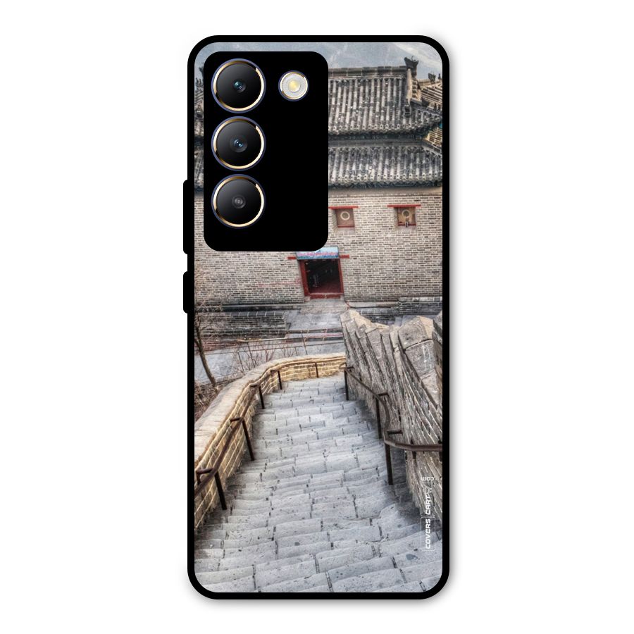 Ancient Strairs Metal Back Case for Vivo T3 5G