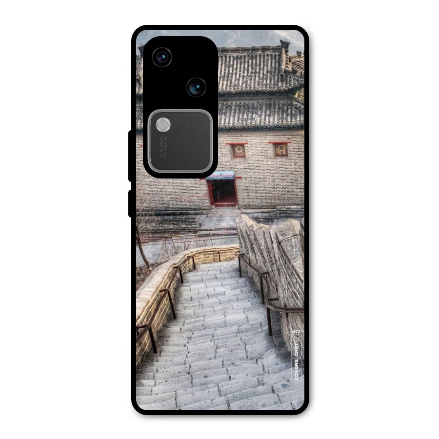 Ancient Strairs Metal Back Case for Vivo V30 Pro