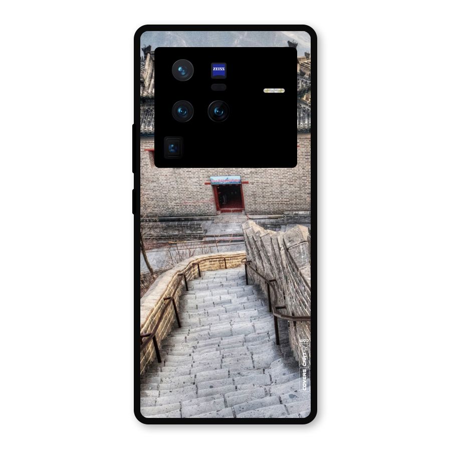 Ancient Strairs Metal Back Case for Vivo X80 Pro
